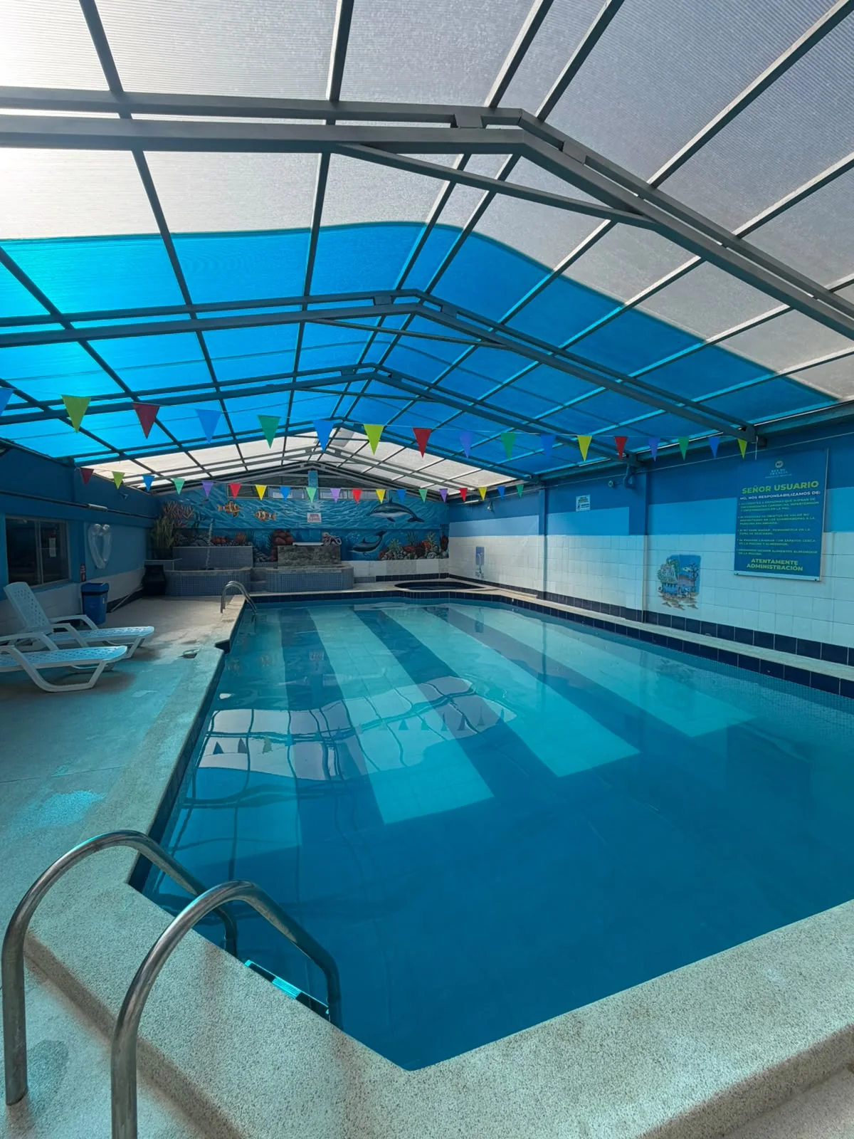 Piscina temperada en Rey de Francia - Piscina y Hostal